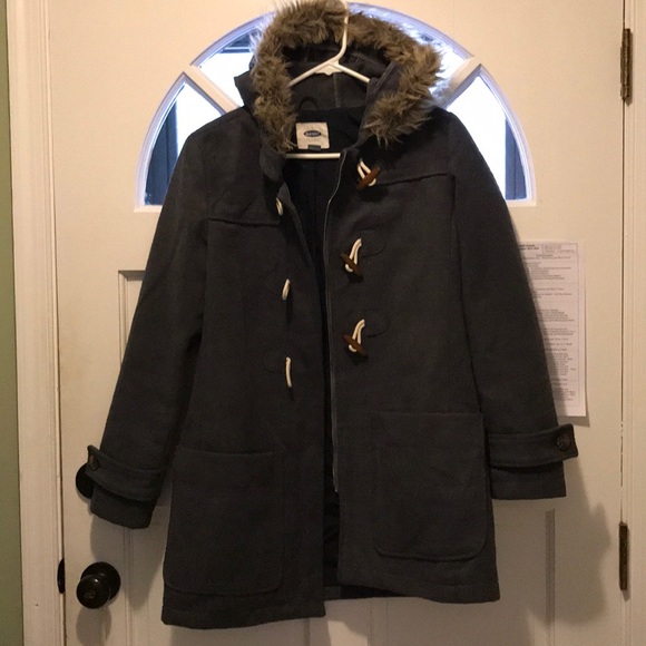Old Navy Jackets & Blazers - Gray toggle winter coat